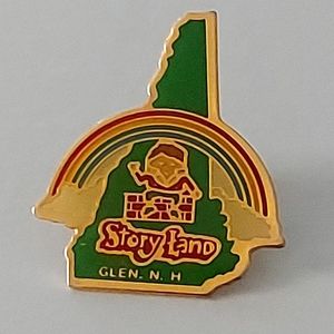 Story Land Glen N.H. Souvenir Lapel Tac Pin